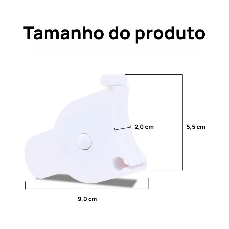 Fita Métrica Corporal 3D de 152cm Autorretrátil para Medições de Cintura, Quadril, Busto e Braços na Academia precisão absoluta