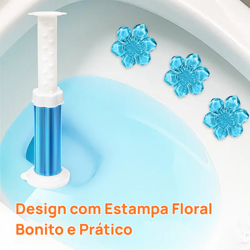 Gel de Limpeza 6 em 1 para Vaso Sanitário, Aromatizador e Desodorizador Eficaz com Fragrância Duradoura para Banheiro frescor duradouro