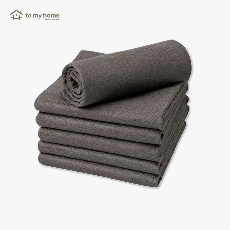 Conjunto de 10 Panos de Limpeza Mágicos Reforçados em Microfibra, Reutilizáveis e Perfeitos para Vidros e Janelas brilho instantâneo