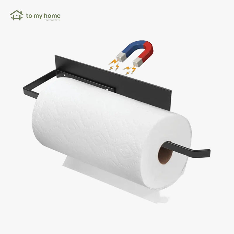 Suporte Magnético para Rolo de Papel Toalha, Organizador de Parede Universal para Geladeira, Cozinha e Banheiro acesso imediato