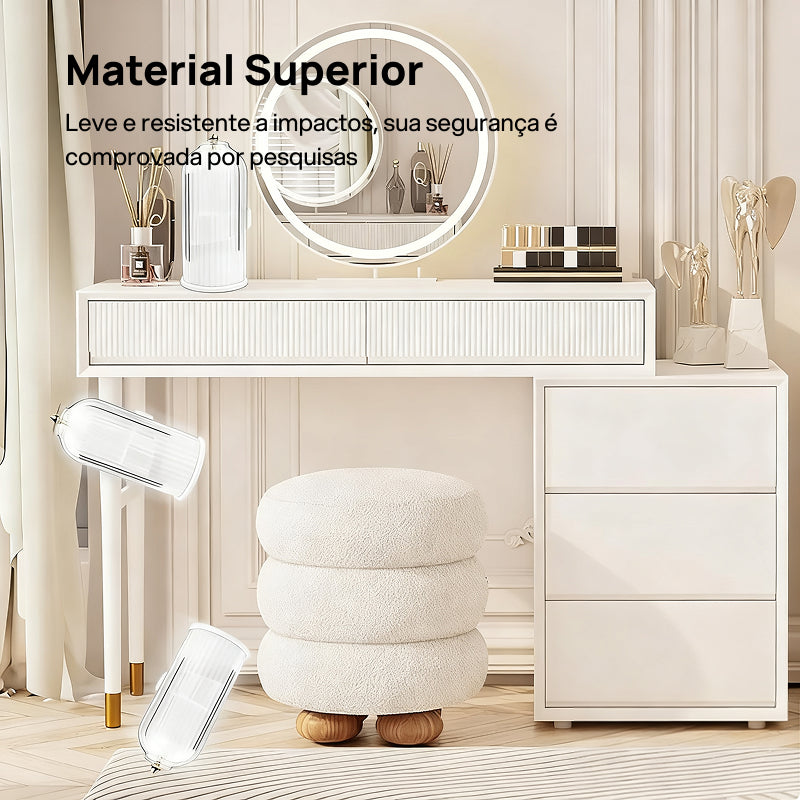 Suporte à Prova de Poeira para Escova de Dentes com Tampa, Rotativo para Escova Elétrica e Organizador para Pincéis higiene garantida