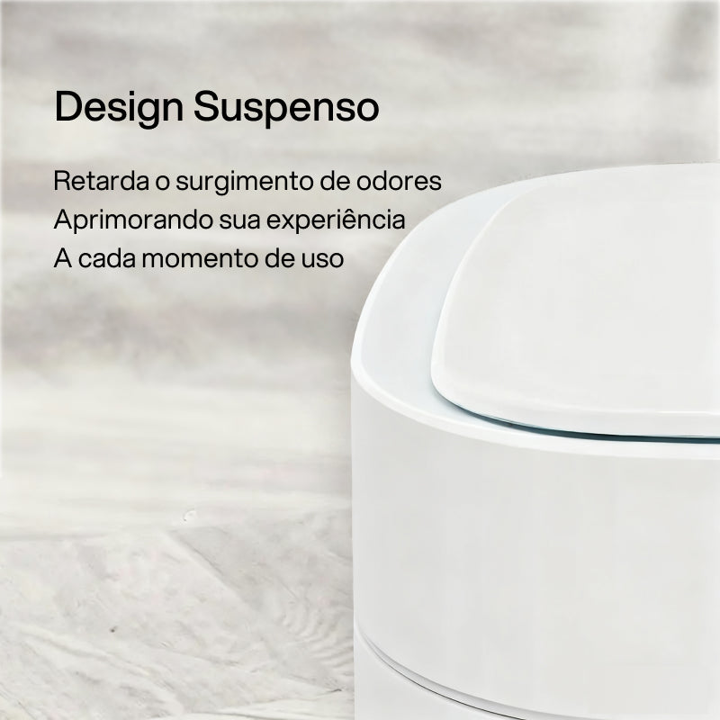 Lixeira Automática com Sensor de Movimento para Descarte Higiênico sem Toque em Sala, Quarto, Cozinha e Banheiro tecnologia conveniente