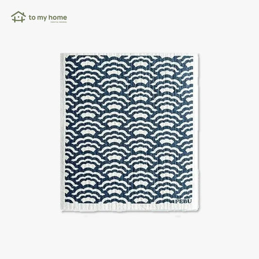 Conjunto de 5 Panos de Prato Suecos Absorventes em Algodão e Celulose, Laváveis, Reutilizáveis e Biodegradáveis qualidade superior