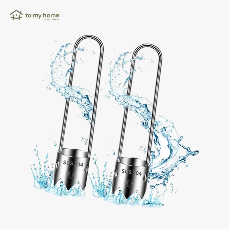 Conjunto de 2 Descaroçadores em Aço Inoxidável para Frutas e Legumes, com Cabo Ergonômico para Remover Sementes rapidamente eficiente