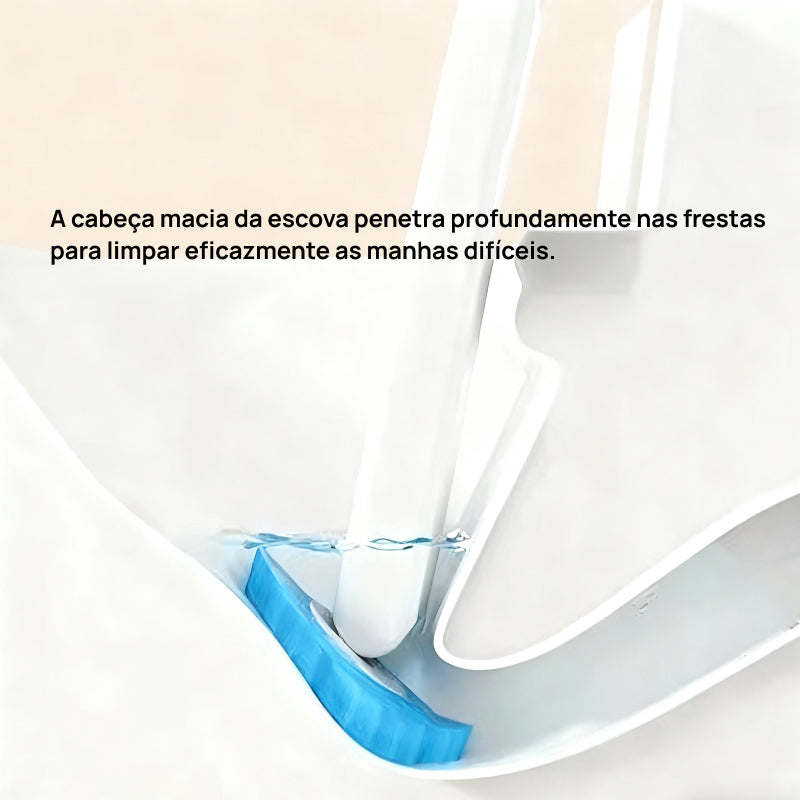 Kit de Limpeza para Banheiro com 24 Escovas Descartáveis e Suporte, para Vaso Sanitário, Pia, Banheira e Ralo higiene prática