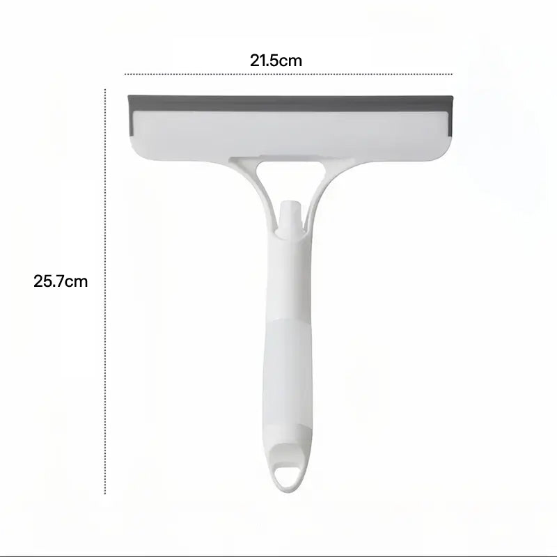 Raspador de Janela 3 em 1 Multifuncional com Rodo, Esfregão e Spray Integrado, para Casa e Para-brisa de Carro limpeza sem esforço